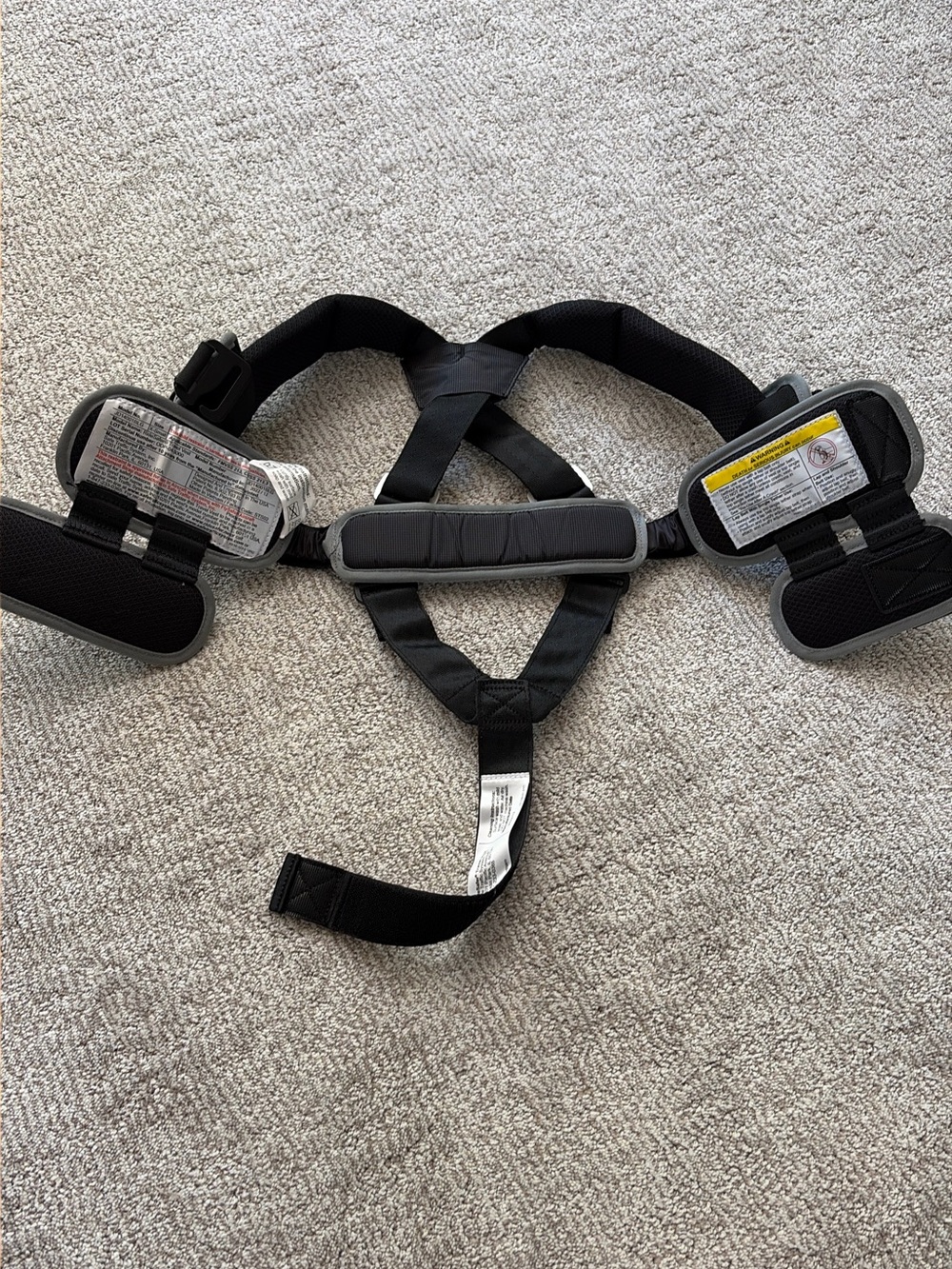 RideSafer Delight Travel Vest – Size XS – Excellent Condition - Black - Picture 5 of 10